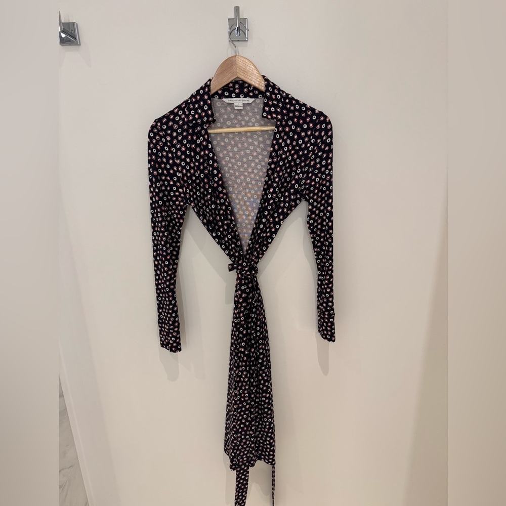 Diane von Furstenberg Wrap Dress with spots